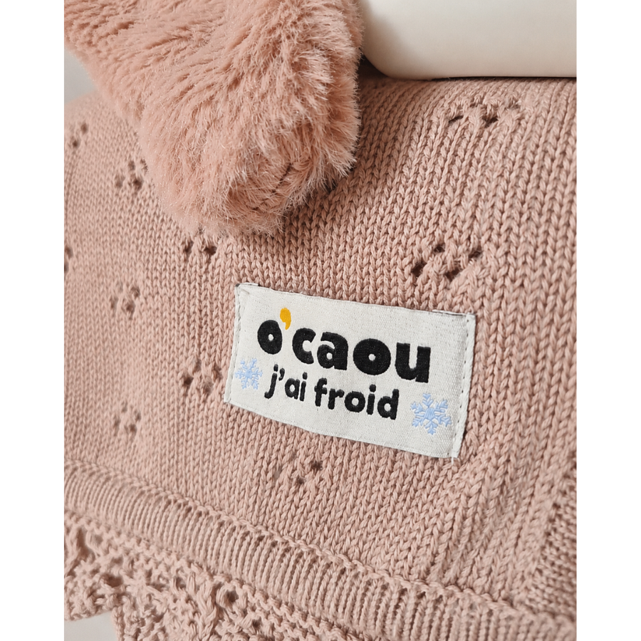 Couverture, coloris Rose, photo 3 sur 4