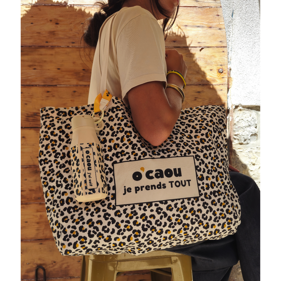 Cabas, coloris Léopard, photo 2 sur 5