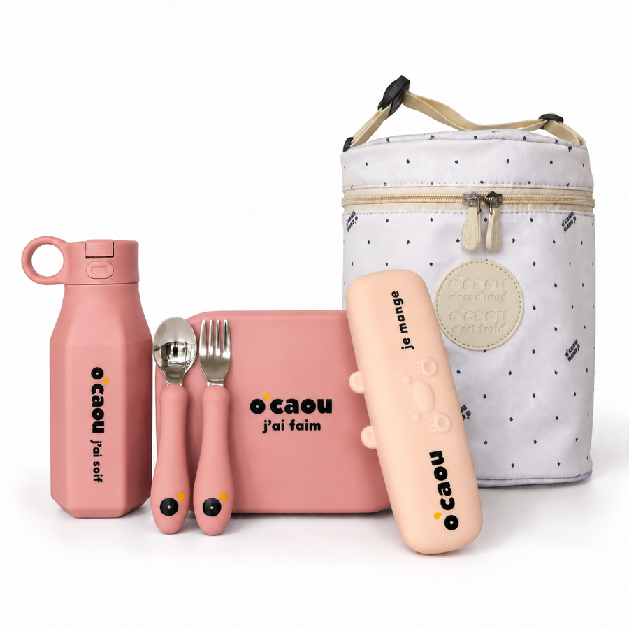 Kit Repas Complet, coloris Rose