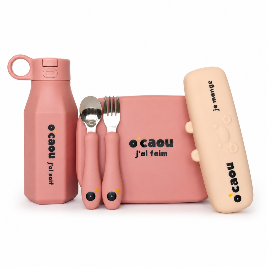 Coffret Premier Repas, coloris Rose