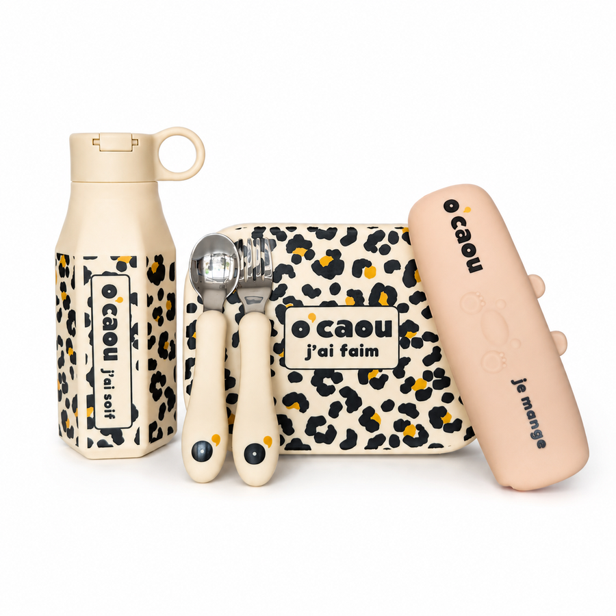 Coffret Premier Repas, coloris Léopard