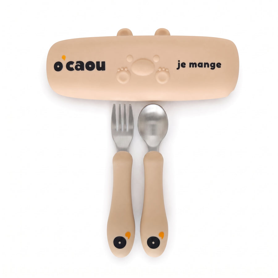 Couverts, coloris Beige