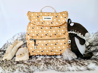 Sac O'CAOU – couleur terracotta motif chien
